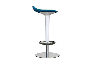 'Babar' Hocker in petrol - Design: Simon Pengelly, 2006 / NP 578 EUR