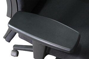 Neuwertig / Bürodrehstuhl / Haworth 'SWIVEL CHAIR' / schwarz