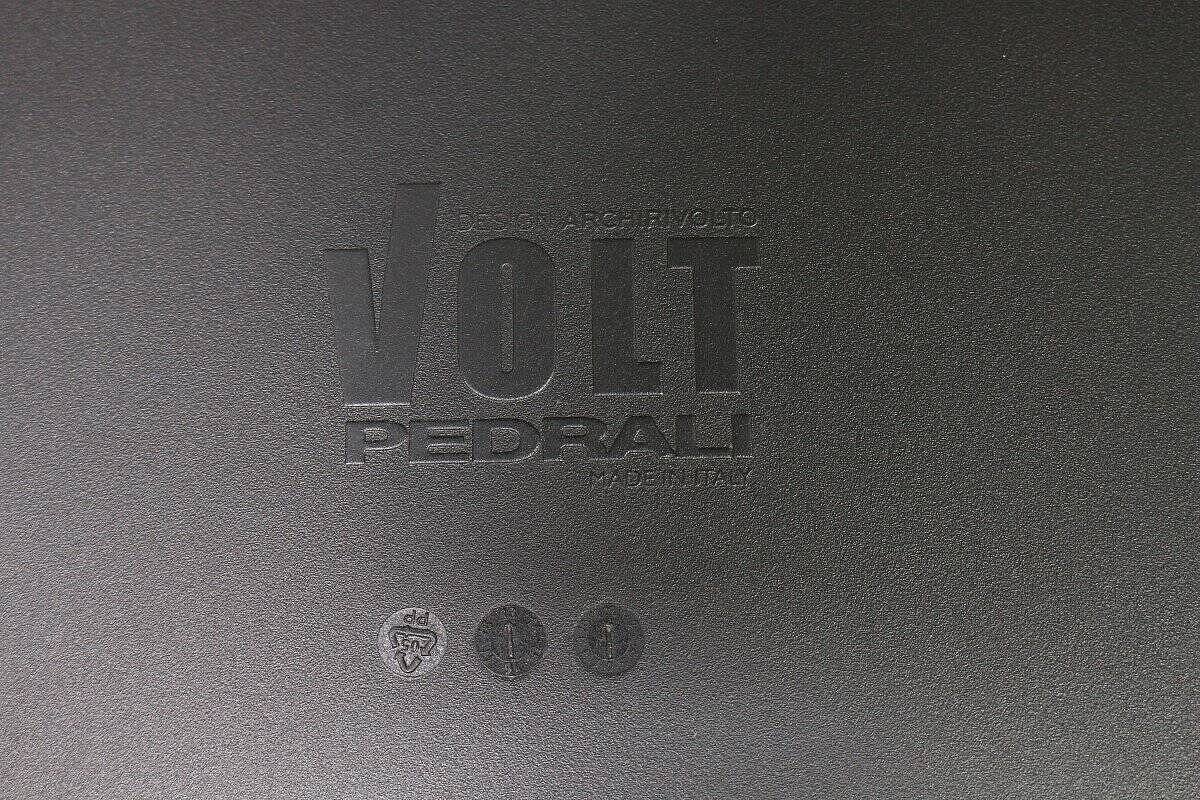 Stapelstuhl / Besucherstuhl / Pedrali 'Volt' / schwarz / OUTDOOR