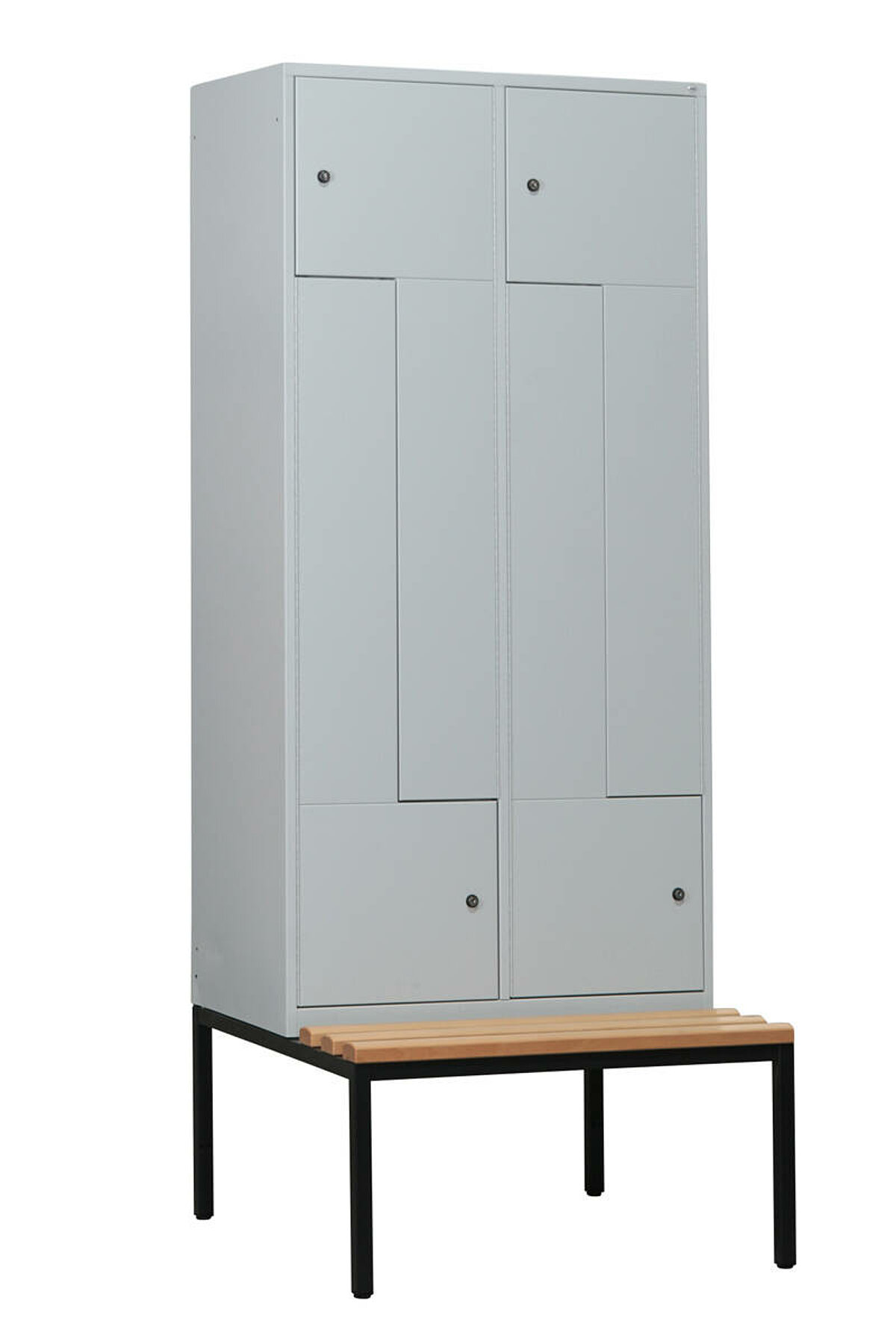 Z-Garderobenschrank / Spindschrank / C+P / 4er / inkl. Sitzbank / NP 1523 EUR
