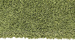 Teppichboden / OBJECT CARPET - RUGX 'Poodle' / 160 x 140 cm / grün 1402