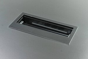 Besprechungstisch / 190 x 80 cm / schwarz / Turnbox