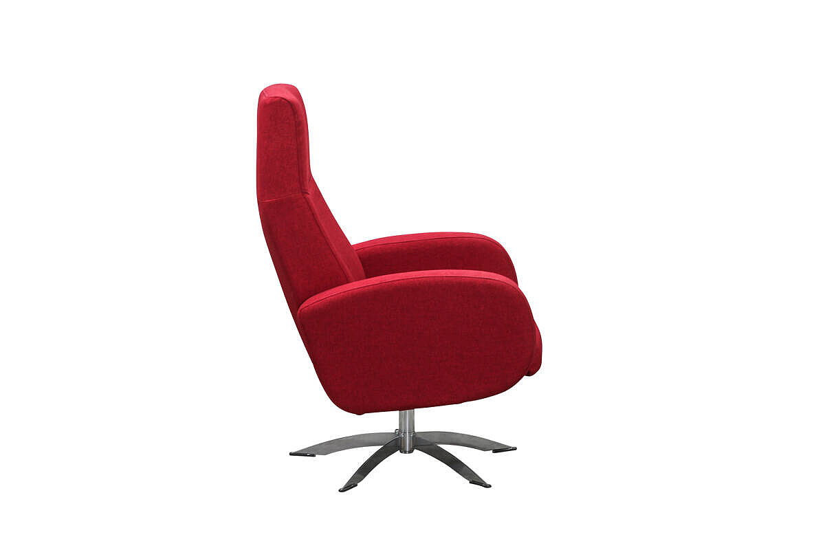 Loungesessel / Kebe / rot