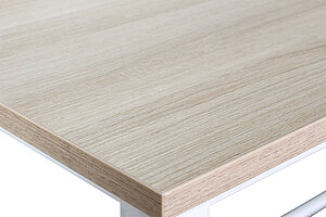 Hochtisch / Bench / Kinnarps 'Works' / graueiche / 160 x 80cm