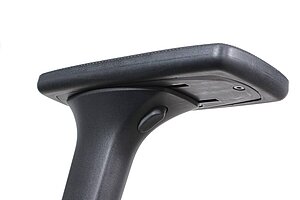 Bürodrehstuhl / Dauphin 'Lordo' / schwarz / Hartbodenrollen / NP 1195 EUR