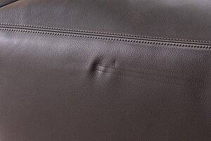 Loungesessel / Walter Knoll 'Living Landscape' / Leder dunkelbraun