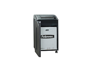 Mobiler Aktenvernichter / Fellowes 'Powershred 425Ci / schwarz - NP 2010 EUR