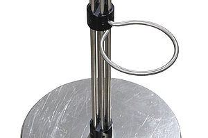 Garderobenständer mit Schirmhalterung in Aluminium