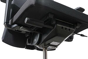 Neuwertig / Bürodrehstuhl / Haworth 'SWIVEL CHAIR' / schwarz