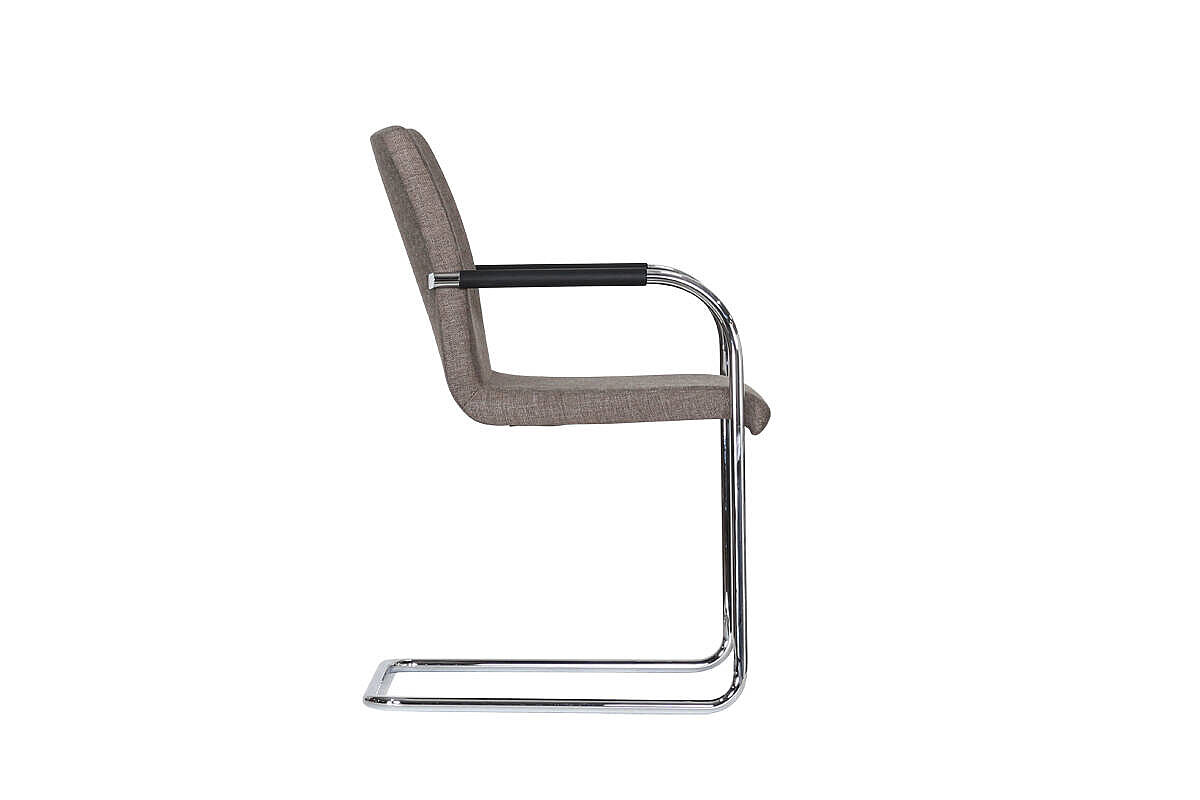 'S 61 V' Freischwinger in graubraun - Design: Glen Oliver Löw, 2001