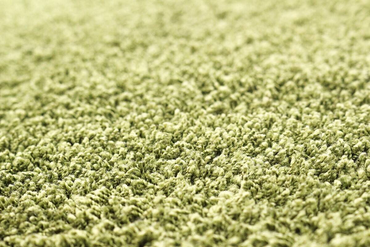 Teppichboden / OBJECT CARPET - RUGX 'Poodle' / 160 x 140 cm / grün 1402