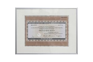 3er Set / Originalaktien / Daimler-Benz / Mercedes