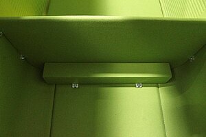 Akustische Telefonzelle / Telefonbox / BuzziSpace 'BuzziBooth Single' / grün