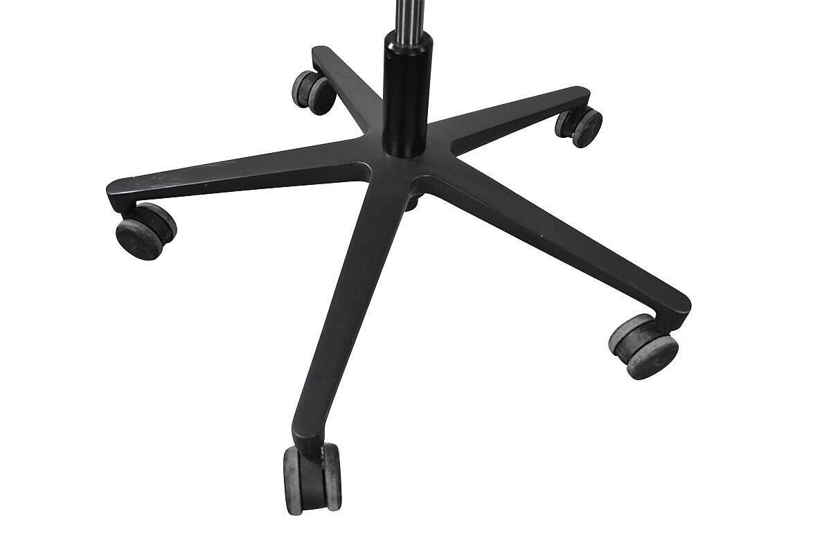 Bürodrehstuhl / vitra 'HAL' / schwarz - ohne Sitzkissen
