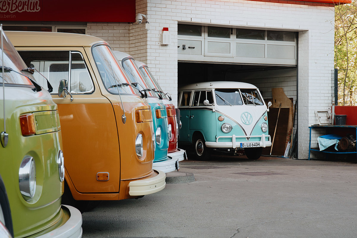 Stillgelegte Tankstelle