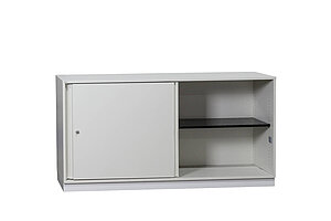 Sideboard / Assmann / weiß / 2 Ordnerhöhen / 160 cm