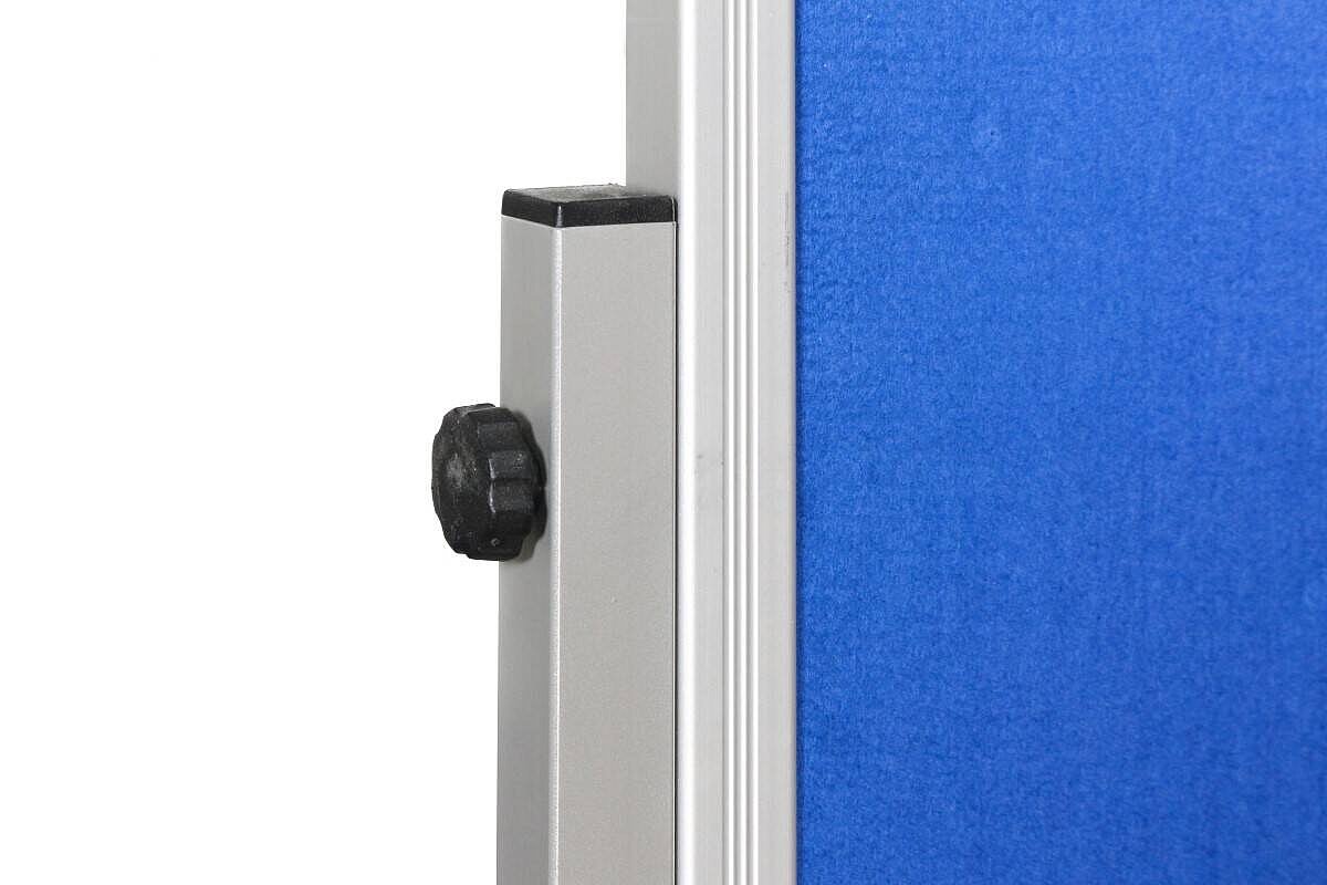 Mobile Moderationswand / Pinboard / Legamaster / blau