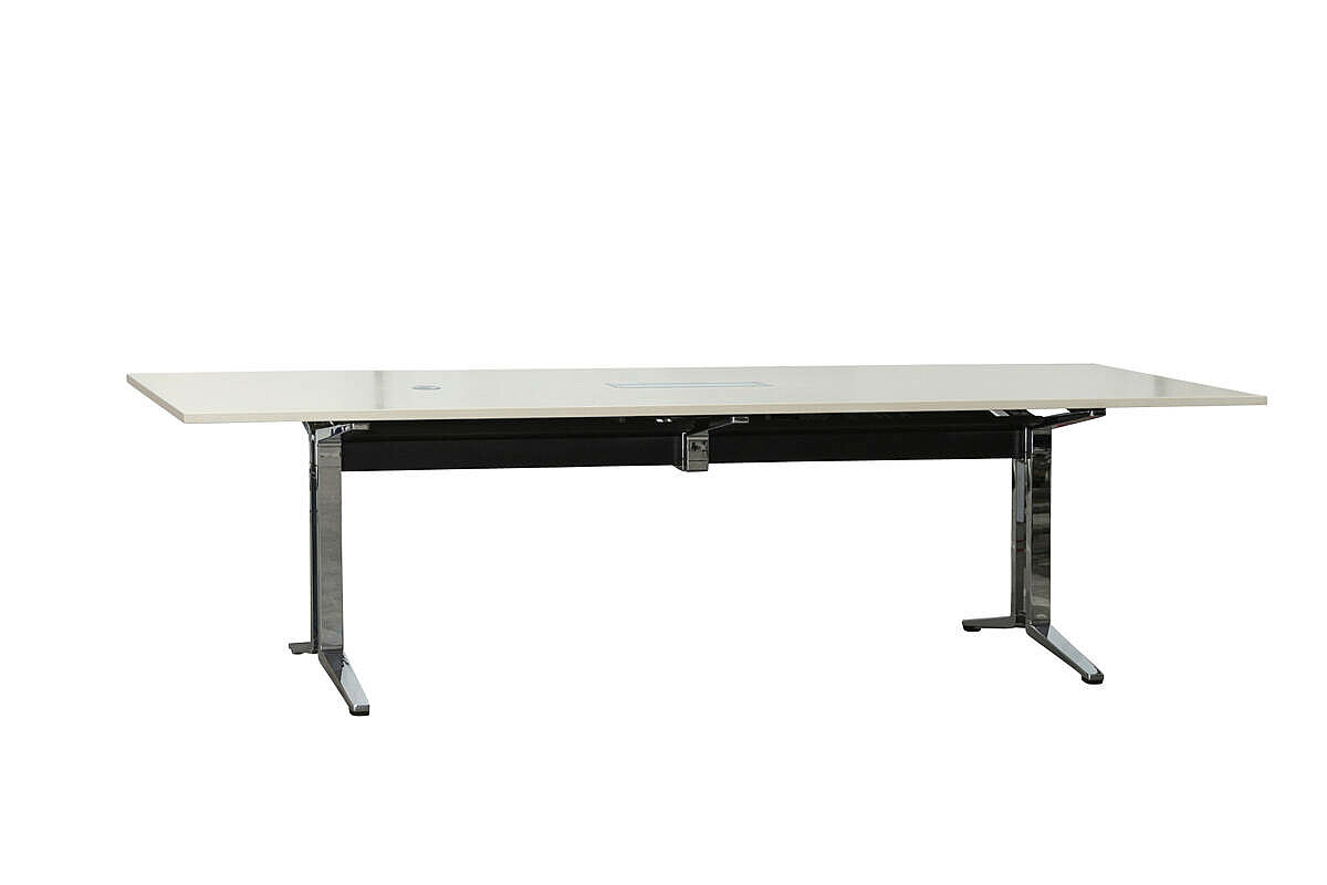 Konferenztisch / König & Neurath 'PLENUM.K' / esche / 280 x 100 cm / Turnbox