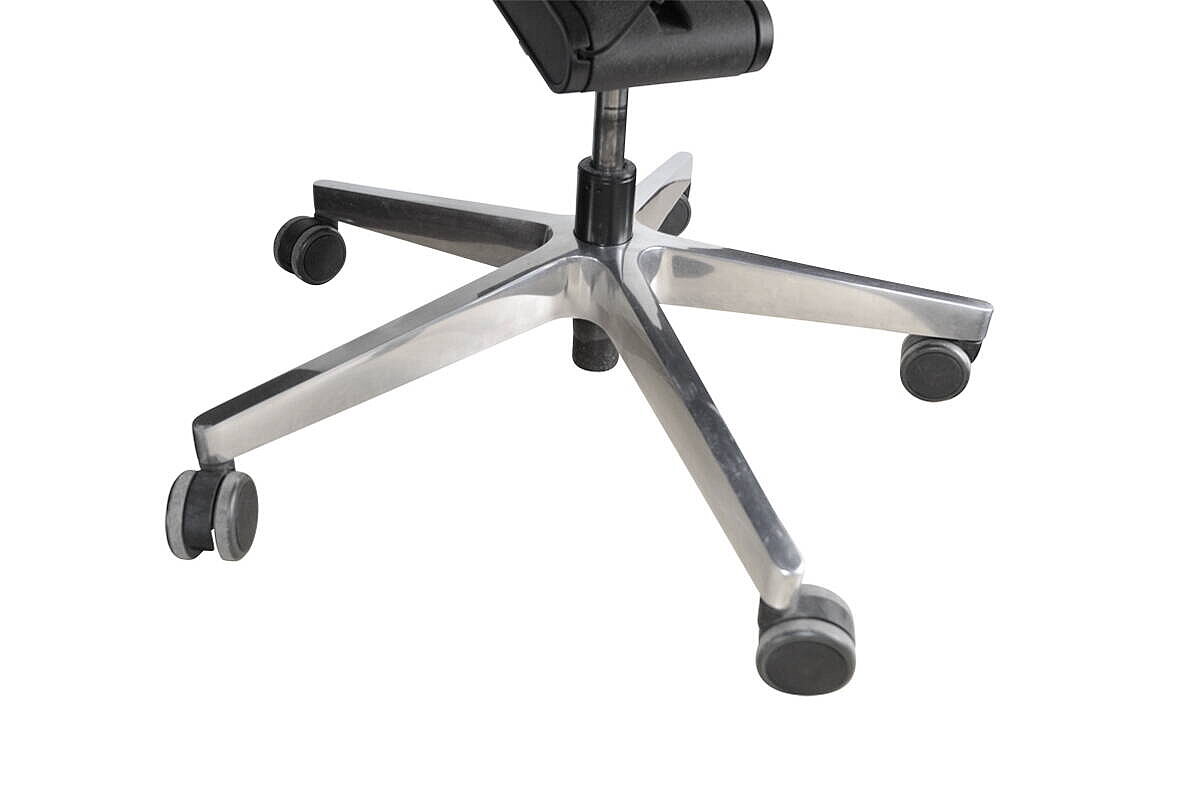 Bürodrehstuhl / Interstuhl 'AirPad' / Netzrücken / schwarz
