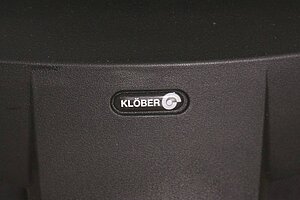 Bürodrehstuhl / Klöber 'Veo' / schwarz / Fußkreuz silber