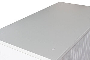 Sideboard / Sedus / weiß / Akustik-Querrolllade / 80 cm