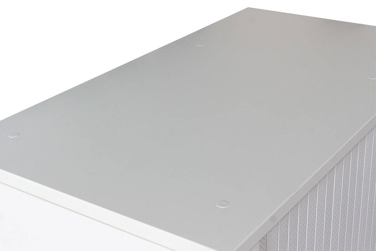 Sideboard / Sedus / weiß / Akustik-Querrolllade / 80 cm