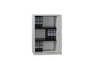 Sideboard / Sedus / weiß / Akustik-Querrolllade / 80 cm