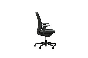 Bürodrehstuhl / 'Carla' / schwarz