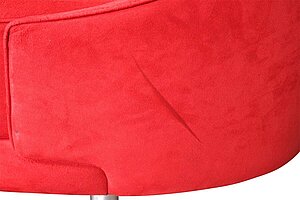 Sofa / MOROSO 'NewTone' / Alcantara Velour rot