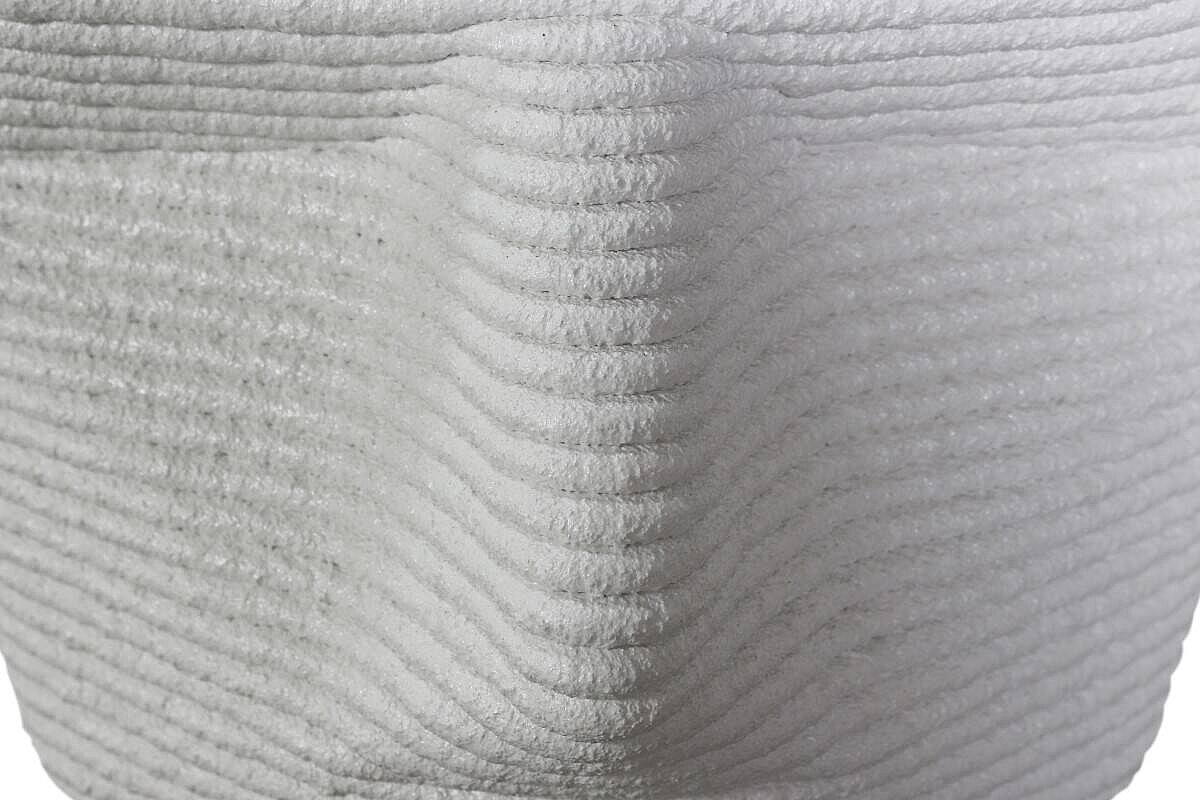 Pflanzengefäß Kopf S / 3D-Betondruck / weiß