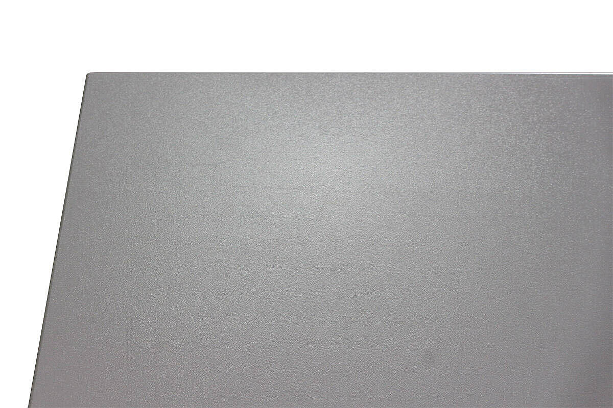 Schreibtisch / Assmann 'Canvaro' / lichtgrau / 180 x 80 cm