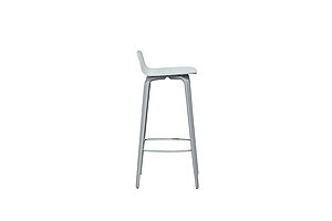 Barhocker / MUUTO 'Visu Bar Stool' / grau