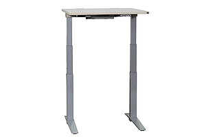 Steh-Sitz-Schreibtisch / König & Neurath 'TALO.S' / Memory-Display / weiß / 80 x 80