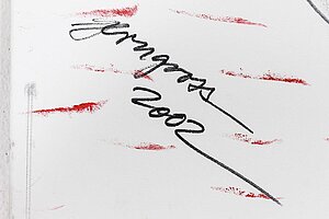 Gemälde 'Der innere Kreis', 100 x 100 cm