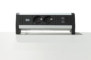 Neuwertig / NP 112 EUR / Auftischsteckdose / Bachmann