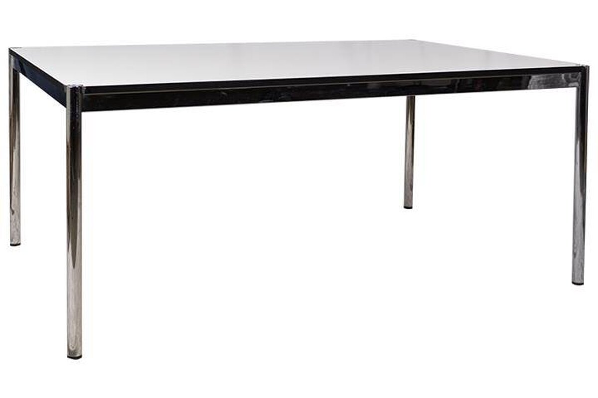 Arbeitsplatz-Set: Schreibtisch USM Haller 175 x 75 cm + Rollcontainer vitra 'Ad Hoc Follow Me 1'