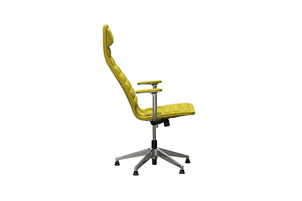 Neuwertig / NP 3504 EUR / Loungestuhl / cappellini 'Lotus Attesa' / grün