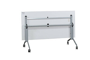 Mobiler Klapptisch / Schulungstisch / Kinnarps 'Foldex' / 160 x 80 cm / weiß
