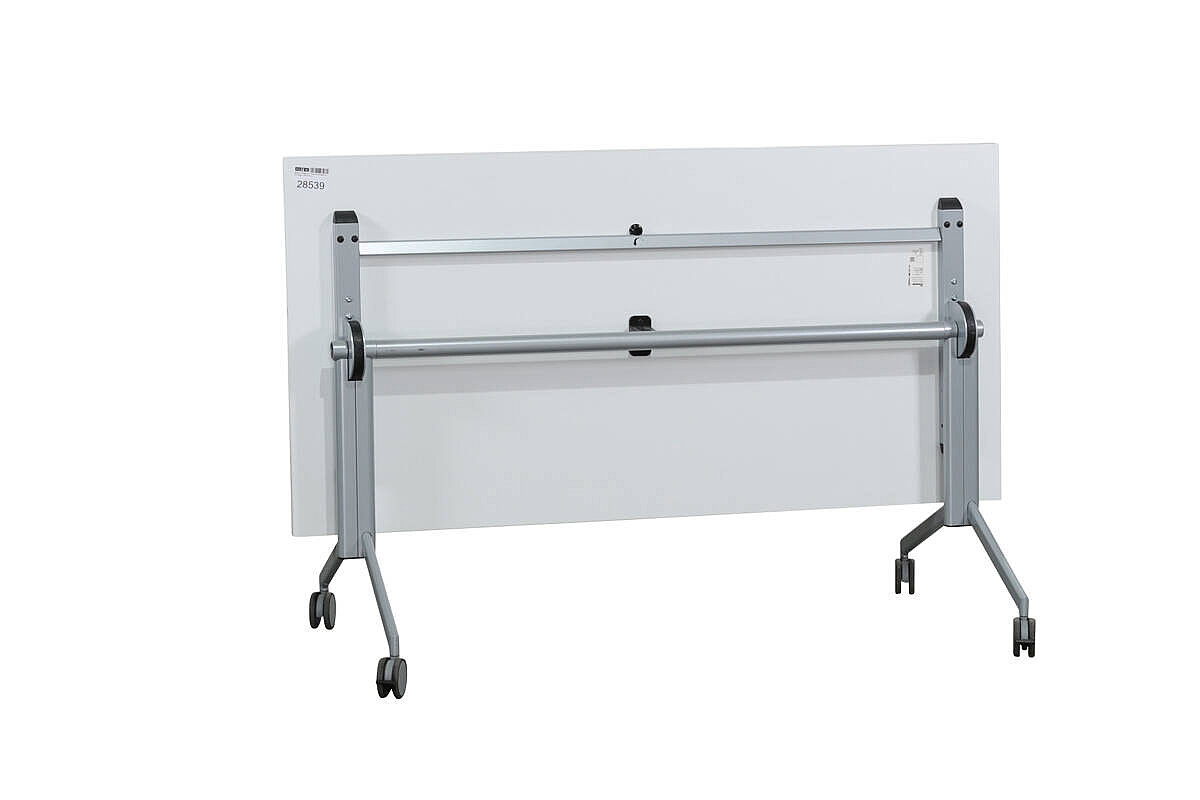 Mobiler Klapptisch / Schulungstisch / Kinnarps 'Foldex' / 160 x 80 cm / weiß