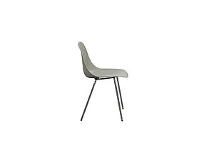 Neuwertig / Besucherstuhl / MUUTO 'Fiber Side Chair' / Sitzschale Dusty Green / NP 220 EUR