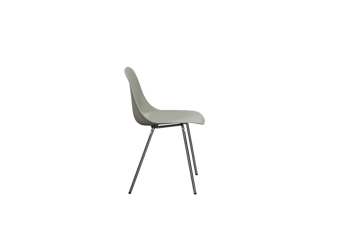 Neuwertig / Besucherstuhl / MUUTO 'Fiber Side Chair' / Sitzschale Dusty Green / NP 220 EUR