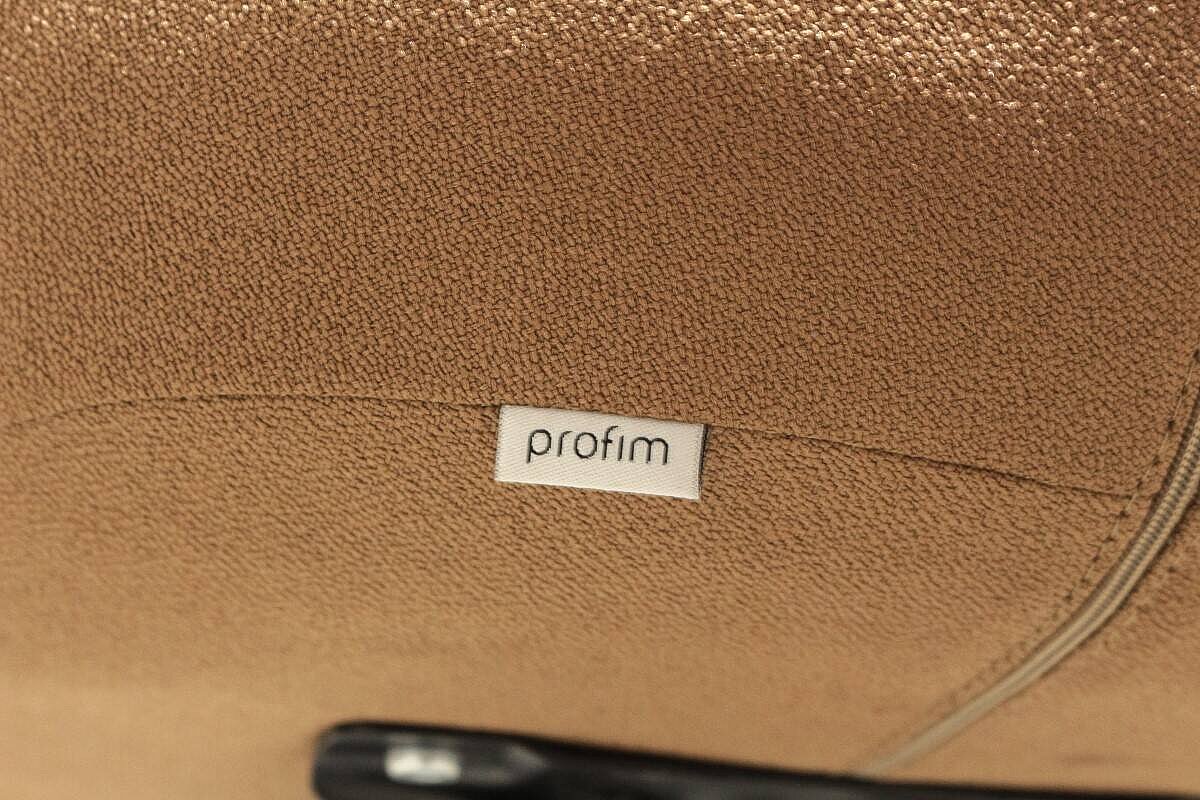 Konferenzstuhl / Arbeitsstuhl / Profim 'Fan 10T' / braun