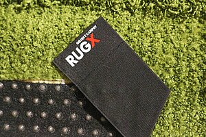 Teppichboden / OBJECT CARPET - RUGX 'Poodle' / 160 x 140 cm / grün 1402
