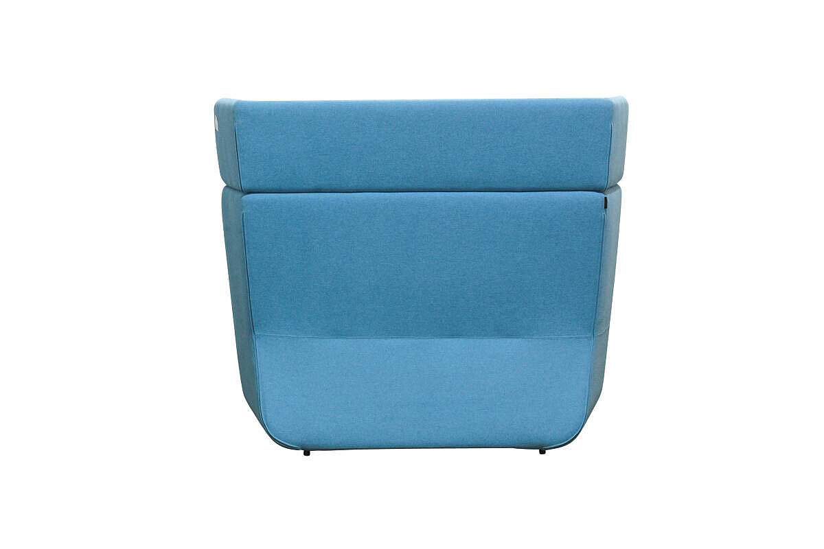 Sofa / Softline 'BASKET Sofa Hoch' / blau / NP 2259 EUR
