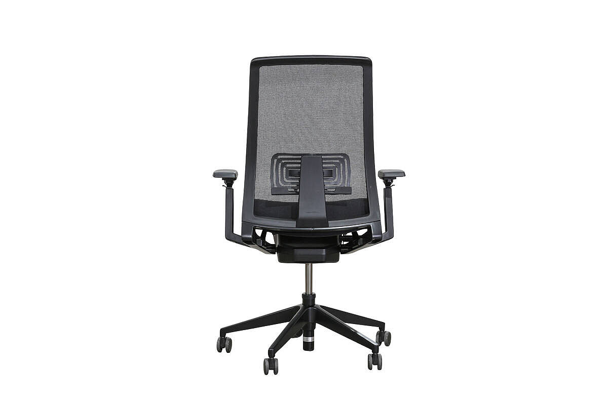 Neuwertig / Bürodrehstuhl / Haworth 'SWIVEL CHAIR' / Netzrücken / schwarz