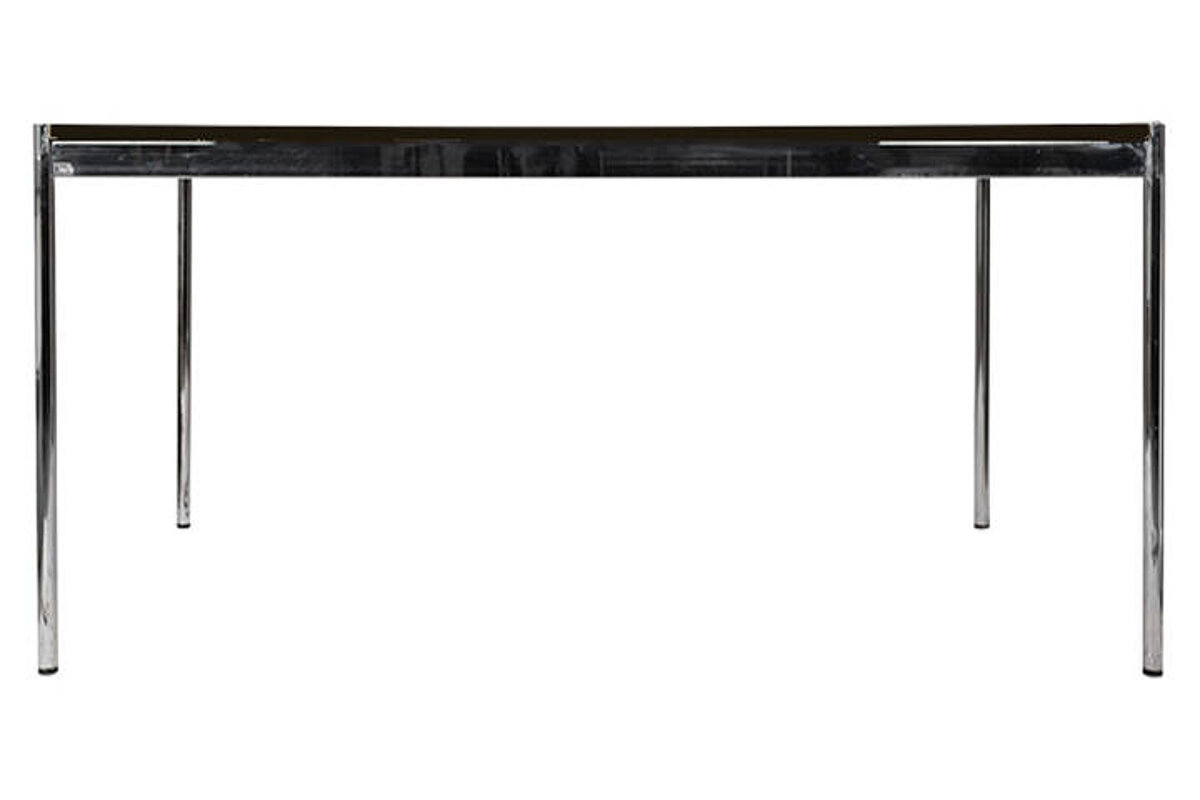 200 x 100 cm Schreibtisch / Besprechungstisch in perlgrau Z1 von USM Haller