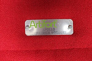2er Set Loungesessel / Artifort 'APOLLO' / rot/orange / NP 5400 EUR
