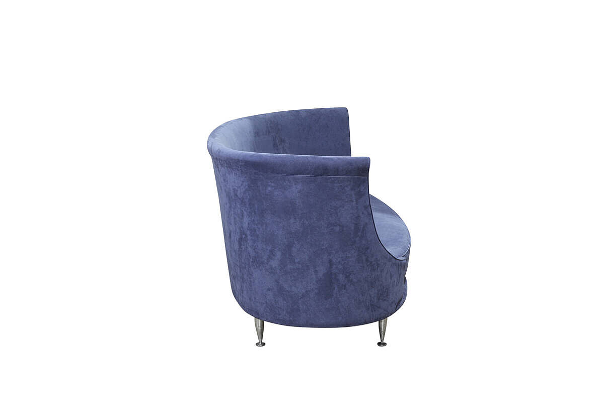 Sofa / MOROSO 'NewTone' / Alcantara Velour blau