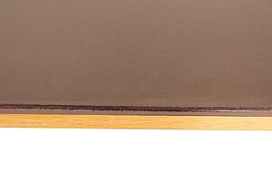 Chef-Arbeitsplatz / RENZ 'SONO K36' / Memory Display / elektrisch höhenverstellbar / eiche matt / integrierter Stauraum silbergrau