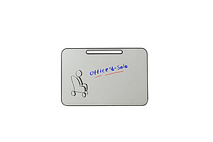 Tragbares Whiteboard / Schreibtafel / LINTEX 'NOTE' / 80,5 x 120,5 cm